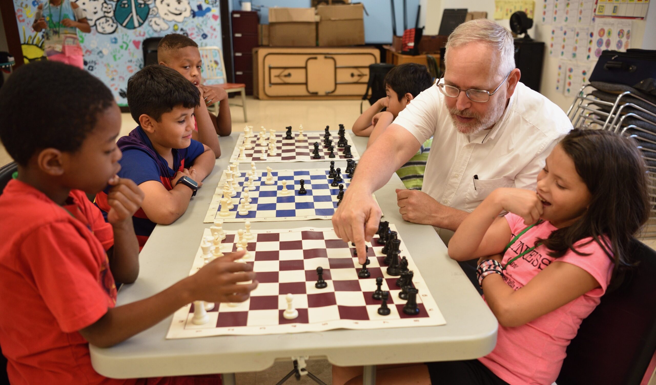 Steve Moctezuma chess camp